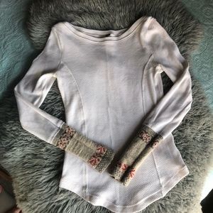 Free People cuffed thermal